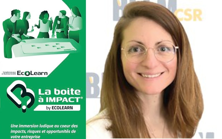 Laetitia Béal, adhérente de la Plate-forme 21 et animatrice certifiée de la Boîte à ImpactⓇ